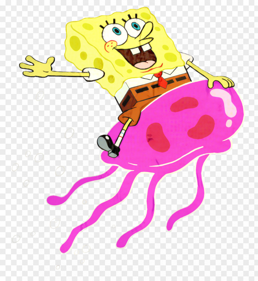 SpongeBob SquarePants Clip Art Jellyfish Illustration PNG Image PNGHERO