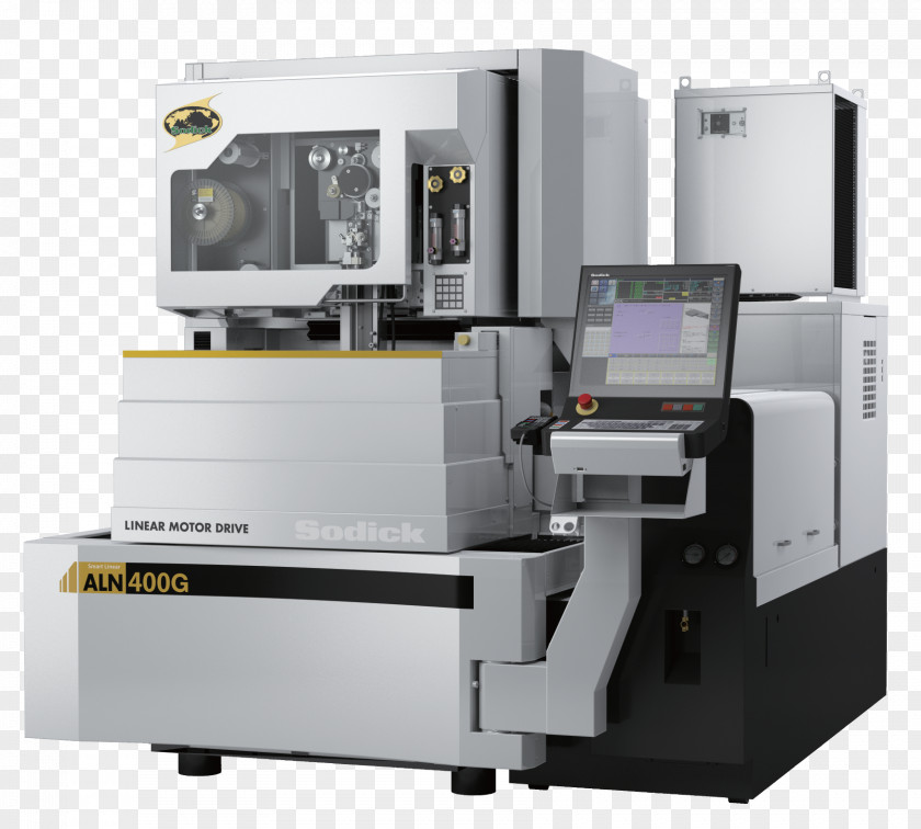 Four Corner Table Electrical Discharge Machining Machine Tool Computer Numerical Control Wire Cutting PNG