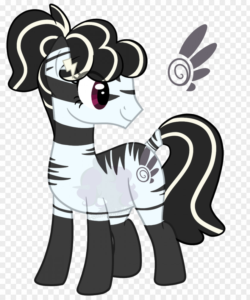 Horse Zebra Character Clip Art PNG