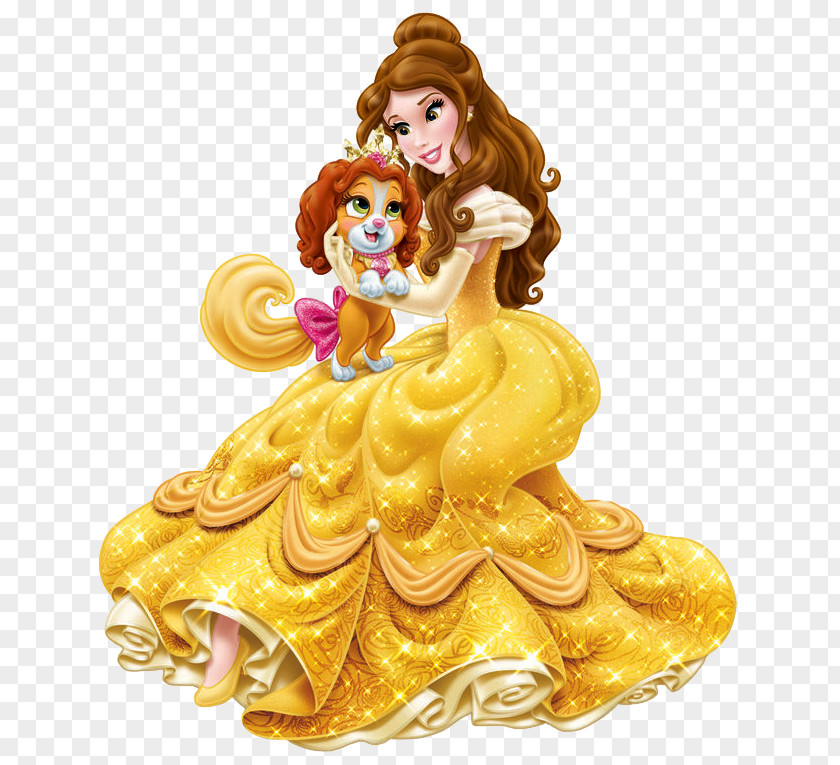 Palace Pattern Belle Puppy Rapunzel Cinderella Disney Princess PNG
