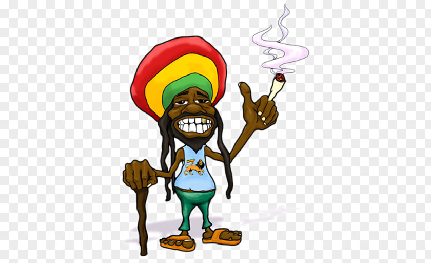 Rastaman Jamaica Rastafari Reggae Cannabis PNG