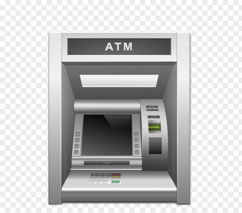 Atm Automated Teller Machine Bank ATM Card Finance PNG