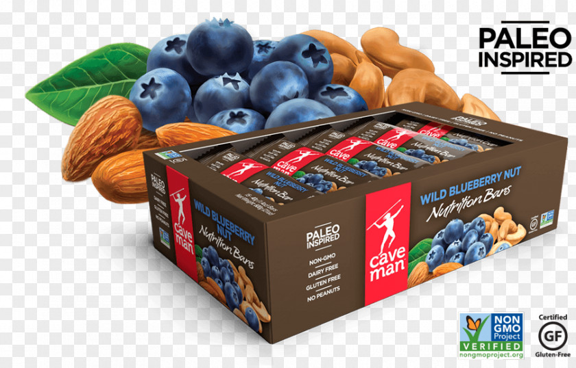 Cashew And Choco Paleolithic Diet Food Blueberry Caveman Nut PNG