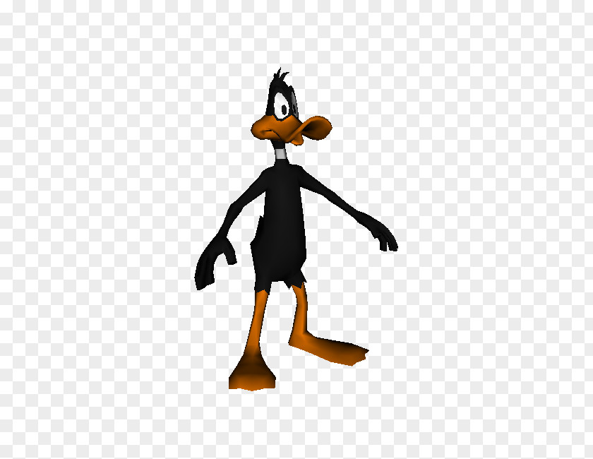T-pose Looney Tunes: Space Race Daffy Duck PlayStation 2 Dreamcast PNG
