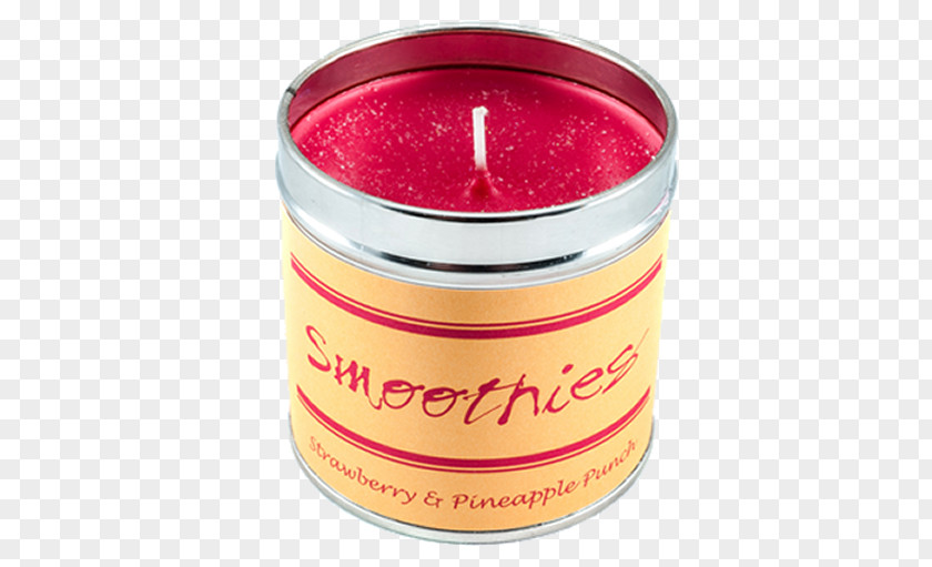 Pineapple Straw Smoothie Candle Punch Citronella Oil PNG