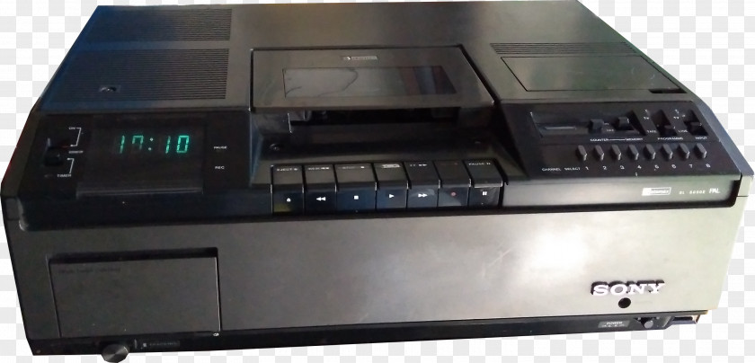Sony Betamax VHS VCRs Wikipedia Video Cassette Recording PNG