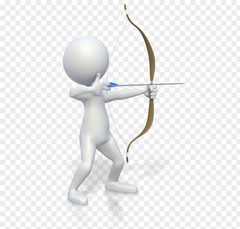 Arrow Bow And Archery Stick Figure Clip Art PNG