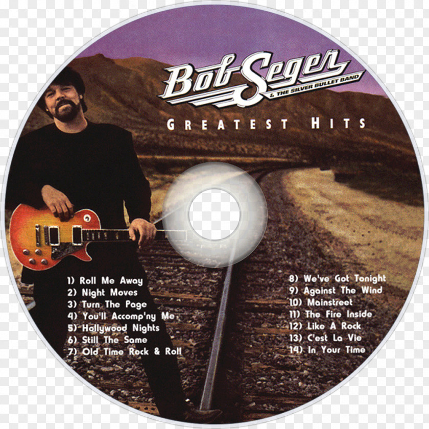Greatest Hits Bob Seger & The Silver Bullet Band Album Compact Disc Ultimate Hits: Rock And Roll Never Forgets PNG