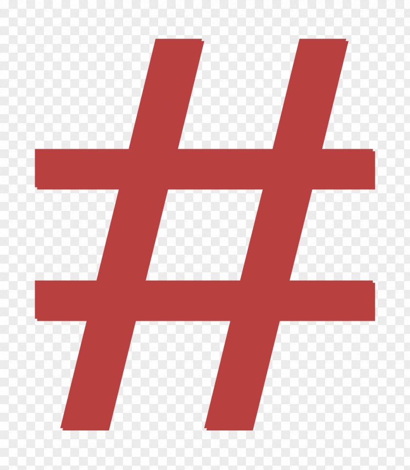 Navigation Glyphs Icon Hashtag PNG