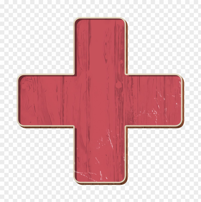 Rectangle American Red Cross Flag Icon PNG