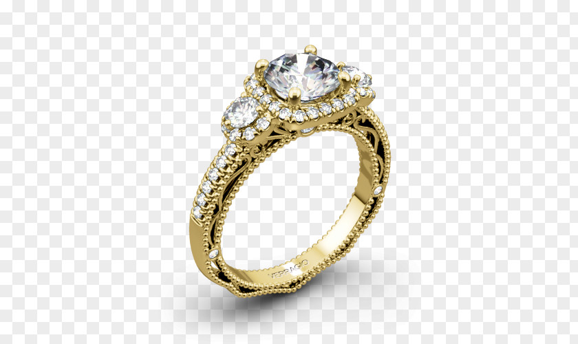 Ring Engagement Wedding Halo 3 Brilliant PNG