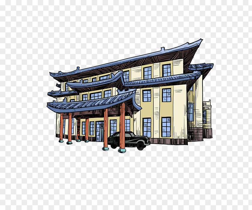 China Facade Chinese Architecture PNG