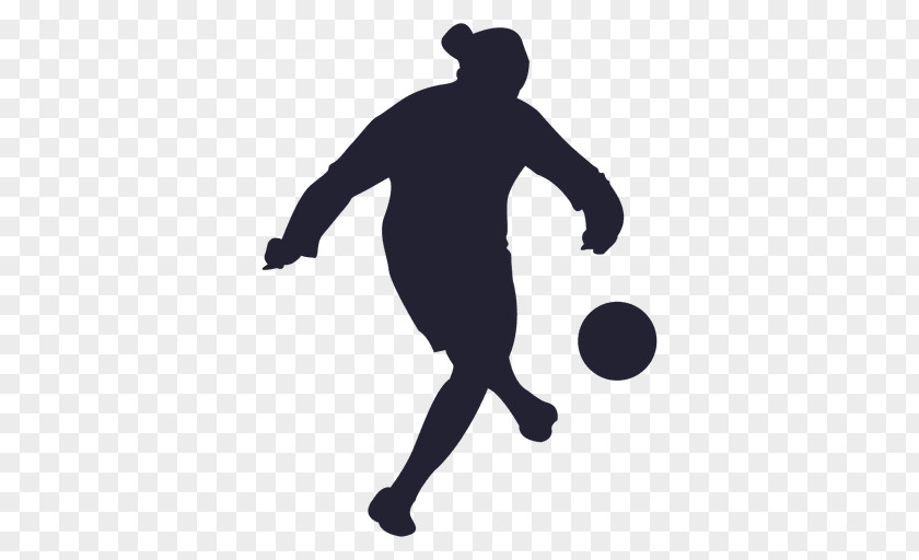 Football Player Silhouette Women's Association PNG