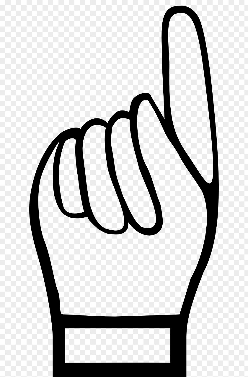 Hand Index Finger Clip Art PNG