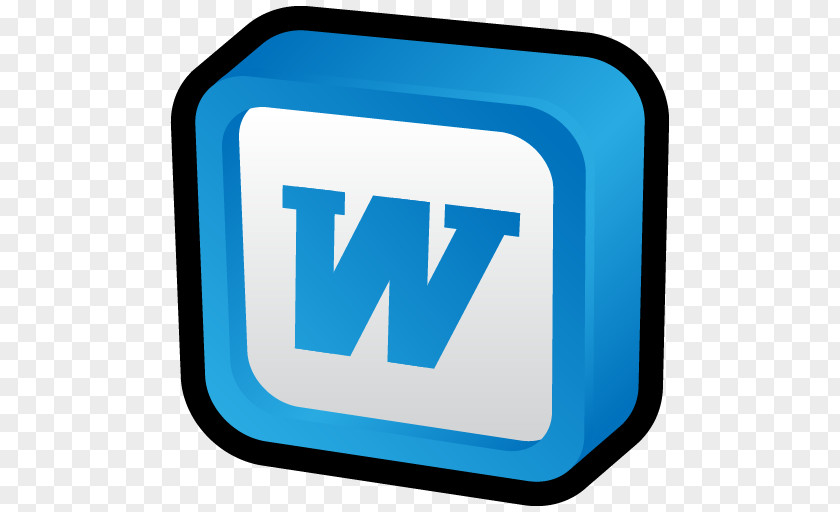 MS Word Transparent Microsoft Office Icon PNG