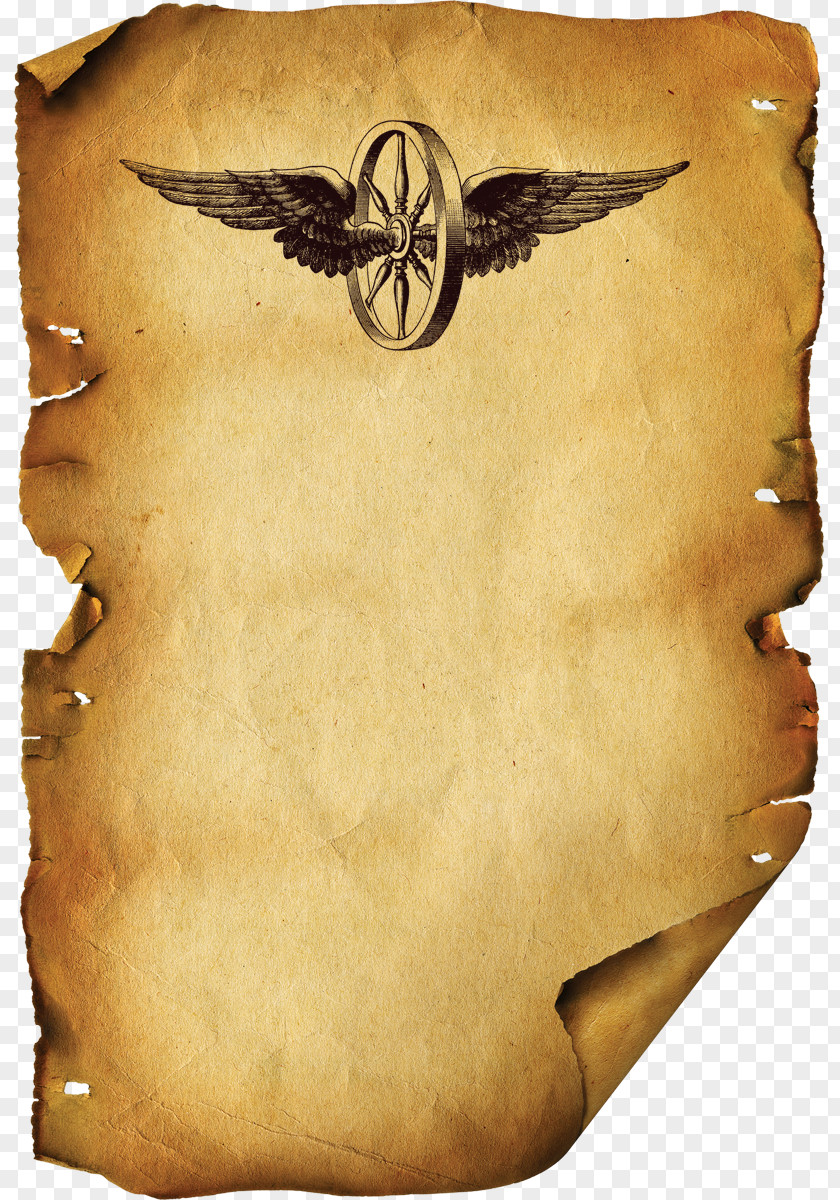 Old Paper Parchment Scroll Clip Art PNG