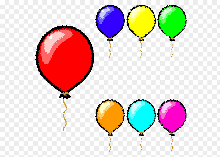 Balloon Illustration Coloring Book Text PNG