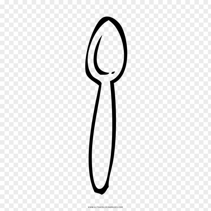 Spoon Drawing Coloring Book Clip Art PNG