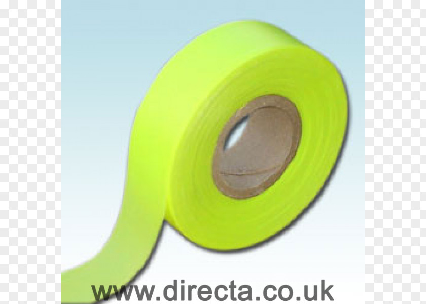 Yellow Tape Adhesive Gaffer Material PNG