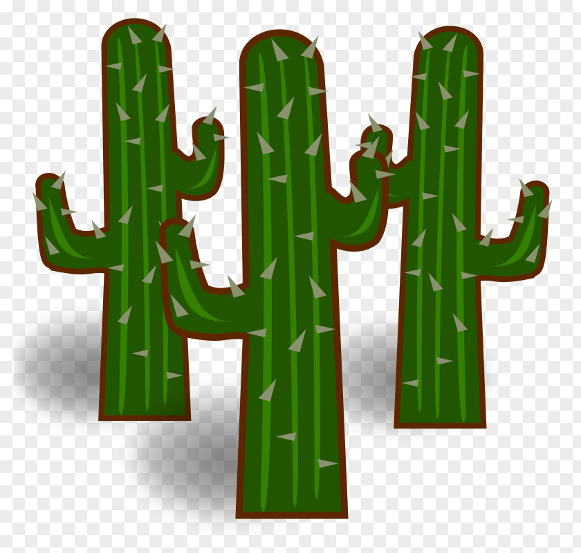 Cactus Transparent Clipart Cactaceae Free Content Clip Art PNG