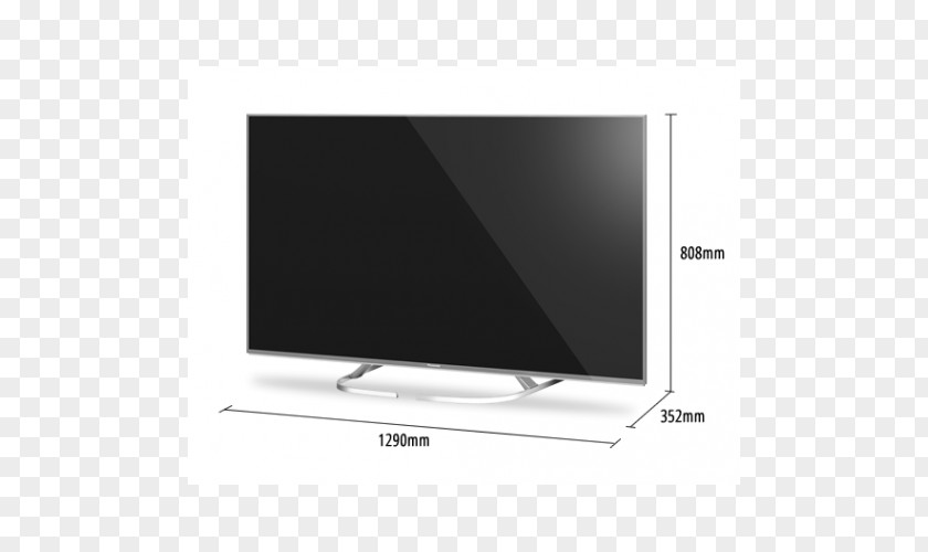 Hd Lcd Tv Panasonic LED-backlit LCD Ultra-high-definition Television 4K Resolution High-dynamic-range Imaging PNG