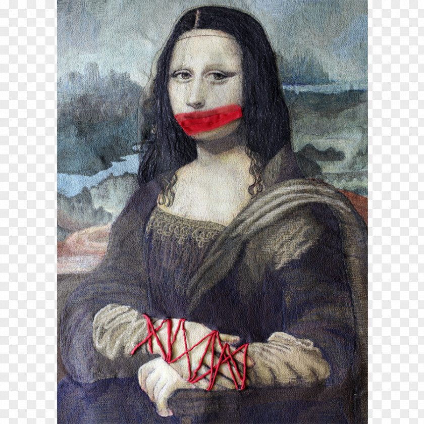 Painting Mona Lisa Portrait Art Museum PNG