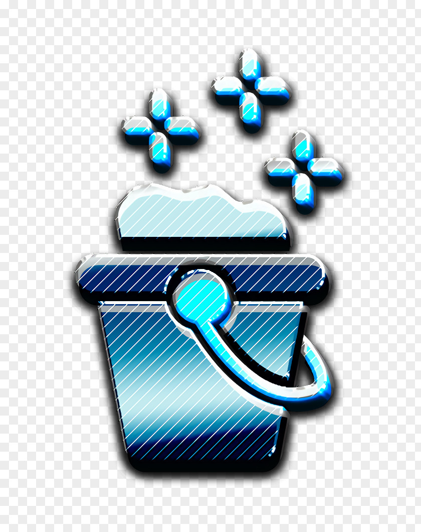 Logo Electric Blue Summer Background PNG