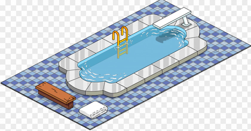 Pool The Simpsons: Tapped Out Mayor Quimby Marge Simpson Kent Brockman Sideshow Bob PNG