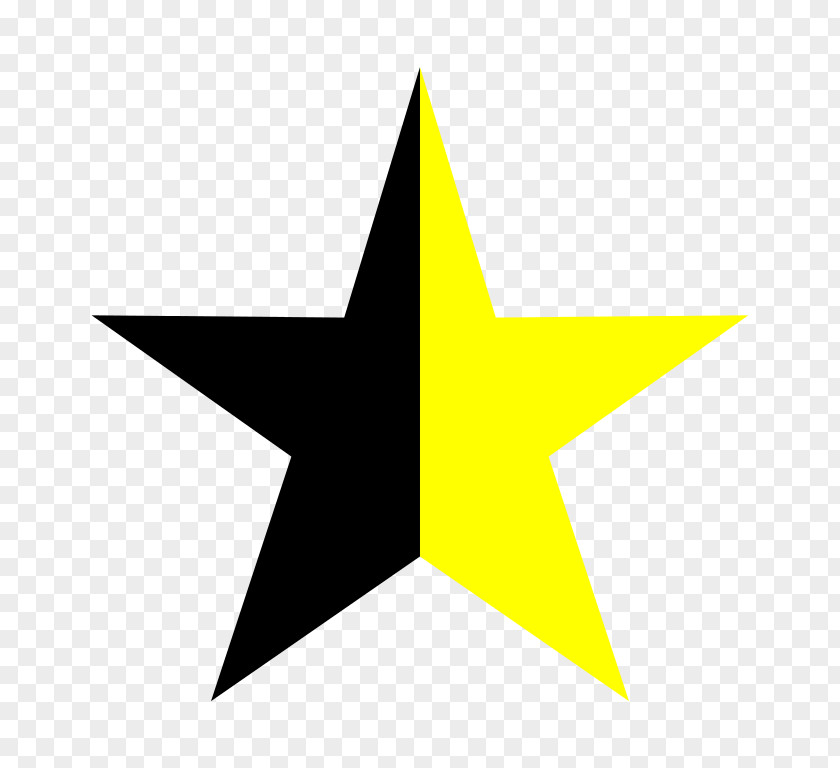 Star Anarcho-capitalism Yellow Clip Art PNG