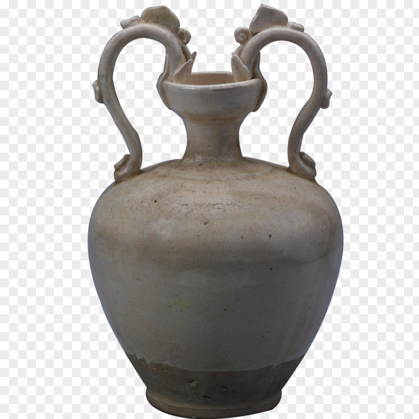 Artwork Qing Dynasty Ceramic Hu Gui PNG
