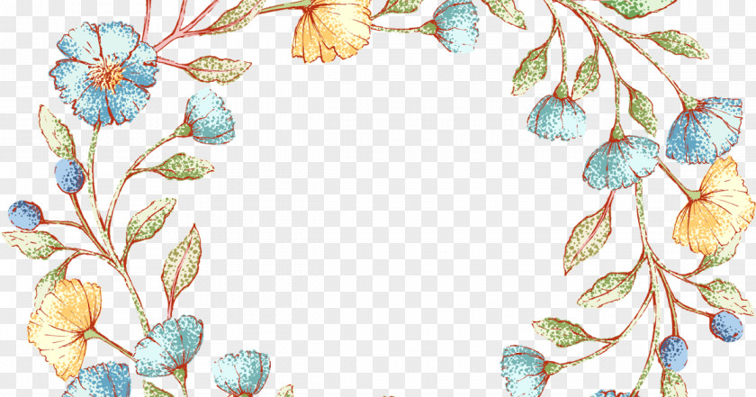 Flower Floral Design Wreath Drawing PNG