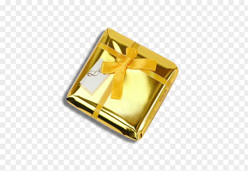 Gift Designer Gold PNG