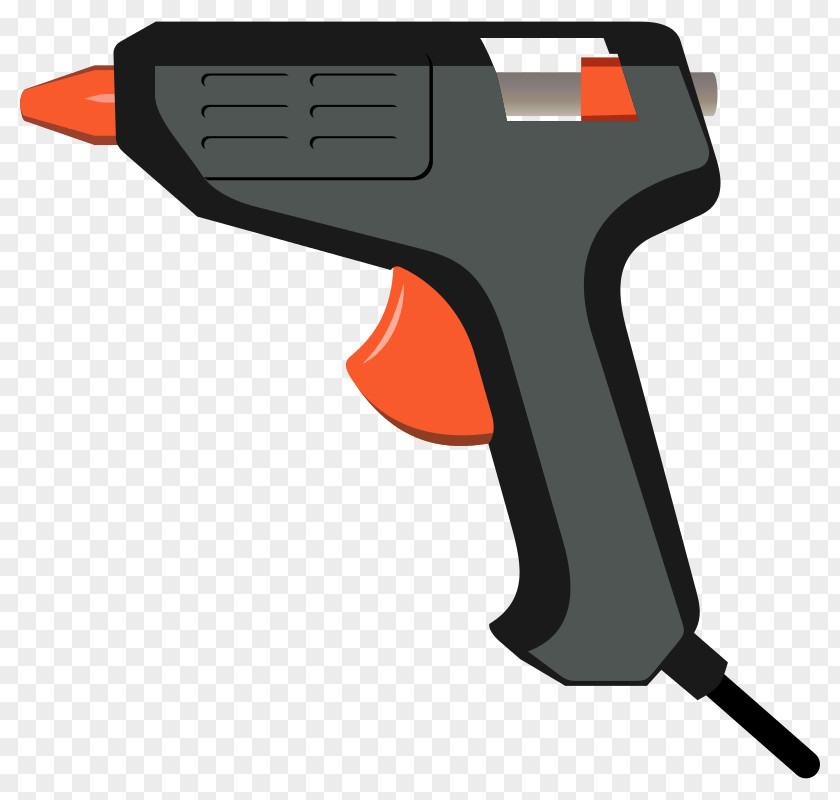 Glue Gun Tool Heißklebepistole Clip Art PNG