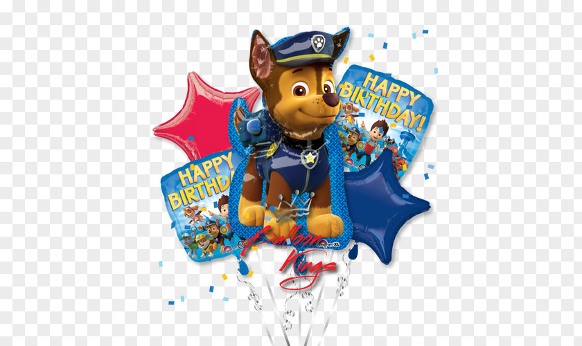 Balloon Mylar PAW Patrol: Chase To The Rescue Dog PNG
