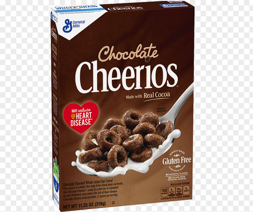 Chocolate Breakfast Cereal Honey Nut Cheerios PNG