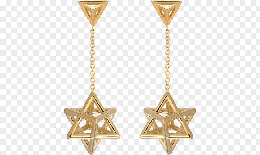 Fine Jewelry In Beverly Hills Gold Charms & PendantsPlatinum Safflower Three Dimensional Earring Jewellery Merkaba PNG