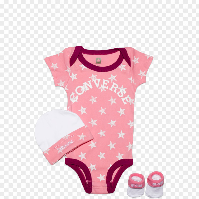 Gift Pack Baby & Toddler One-Pieces T-shirt Sleeve Converse Bodysuit PNG