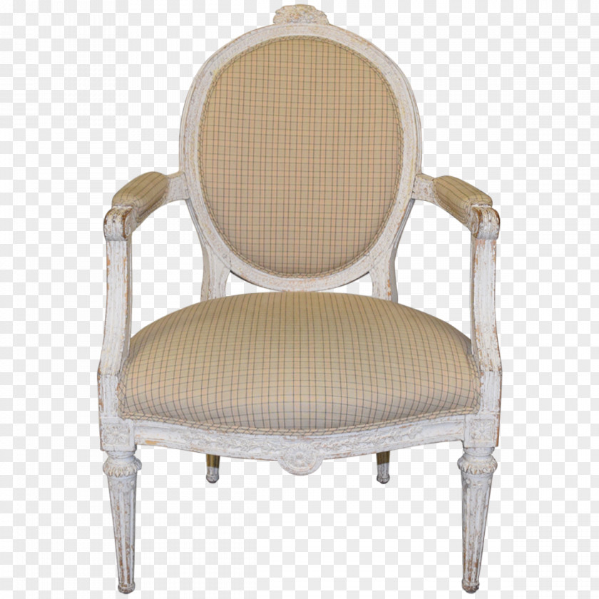 Armchair Chair Furniture Louis XVI Style Wicker Couch PNG