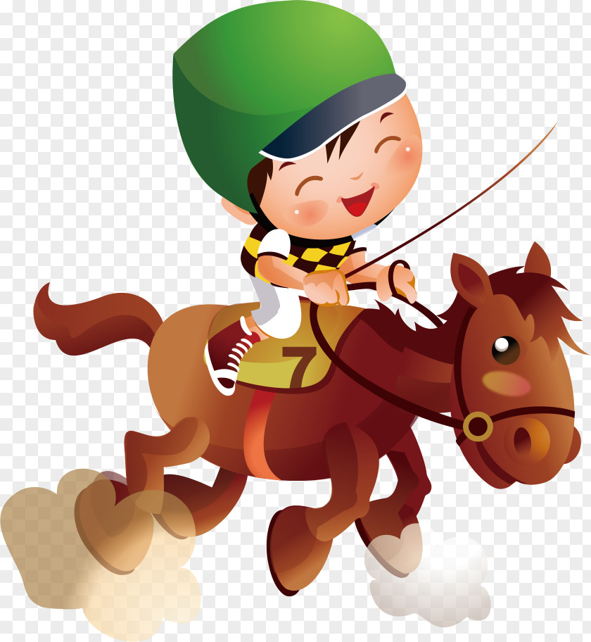 Crazy Youth Activities Horse Equestrianism Illustration PNG