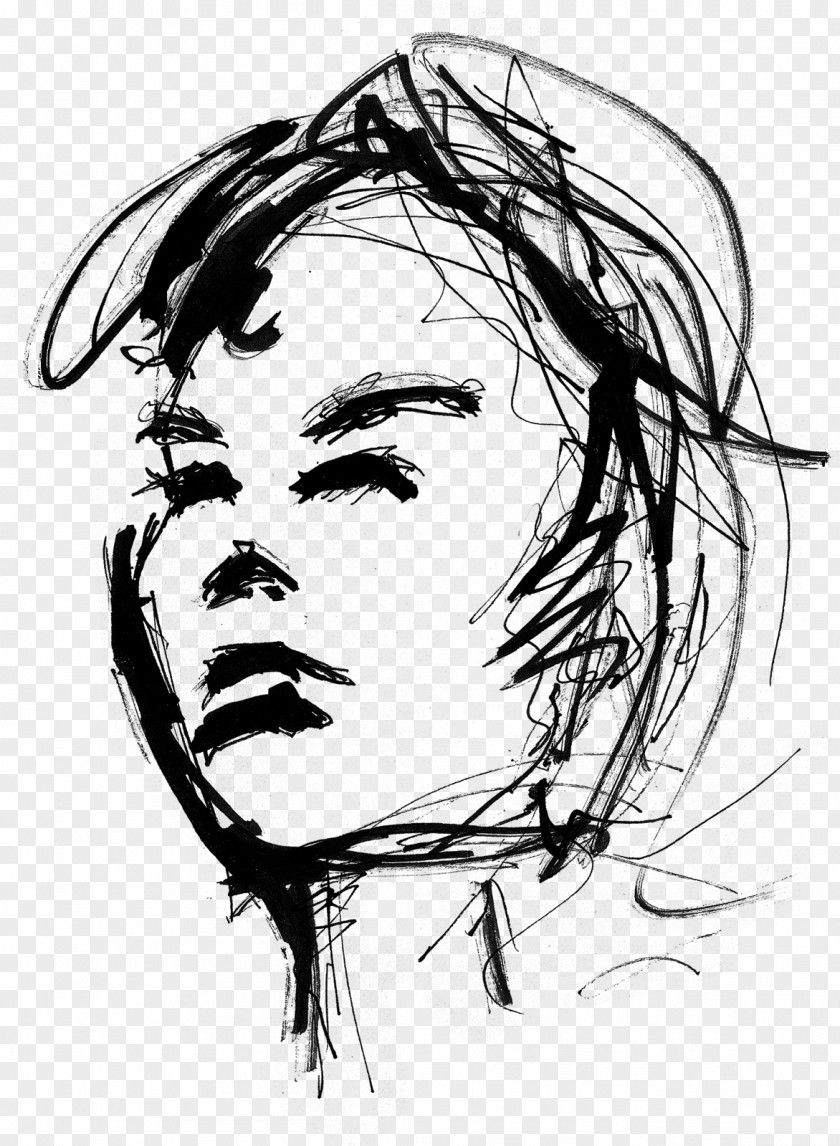 Face Visual Arts Sketch PNG