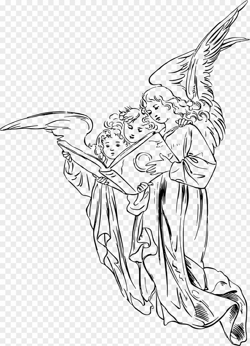 Angel Archangel Guardian Drawing PNG