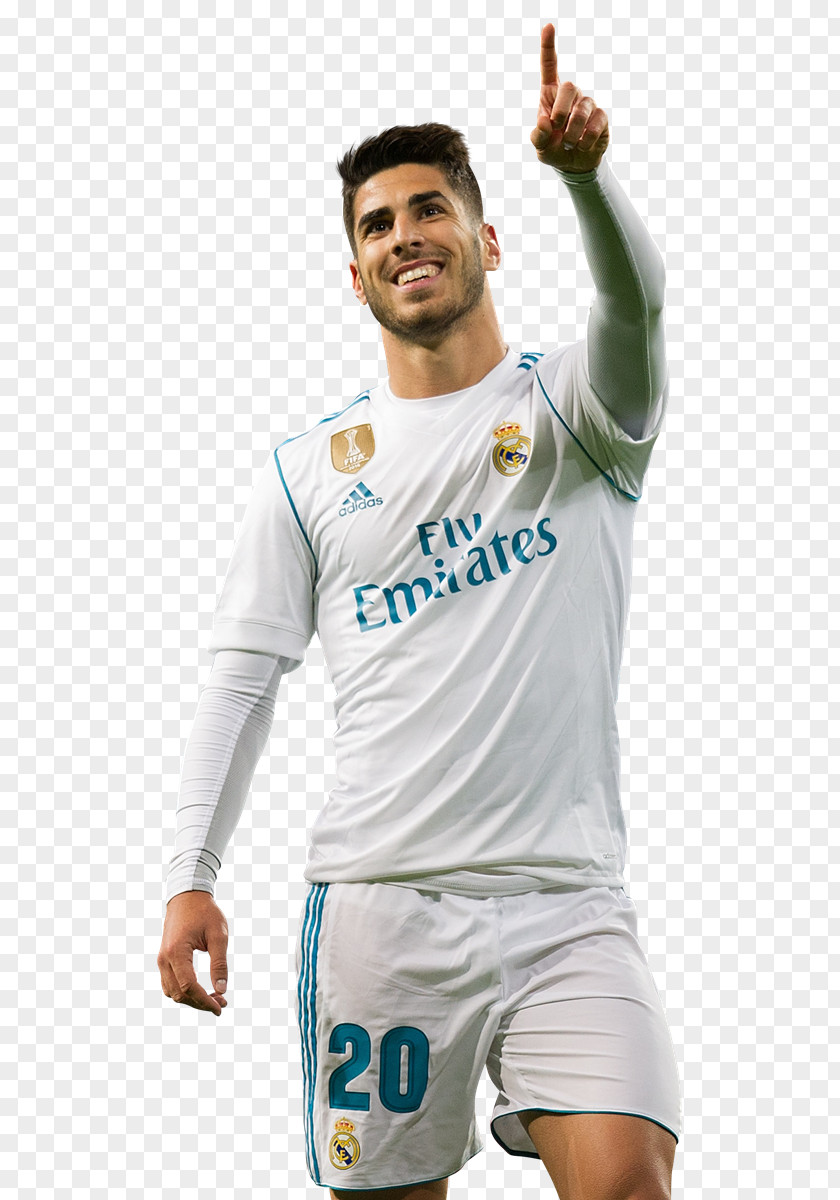 Football Marco Asensio Real Madrid C.F. RCD Espanyol Jersey Player PNG