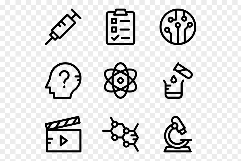 Science And Technology Icon Design Clip Art PNG