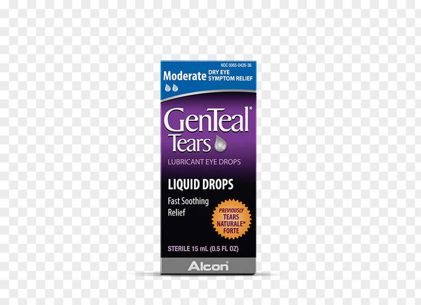 Tear Material Fluid Ounce GenTeal Tears Moderate Liquid Drops Eye & Lubricants Product PNG