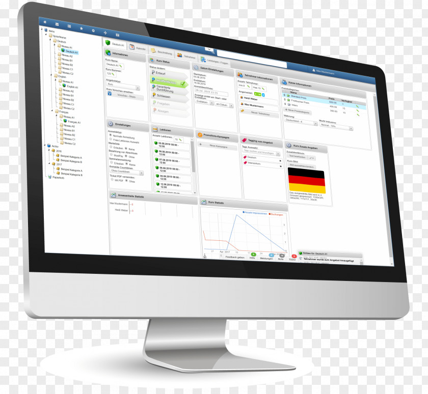 Business Small Management Computer Monitors Sales PNG