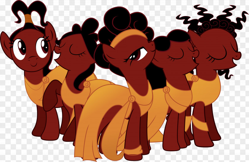 Daisy Duck Pony Muses Cartoon PNG