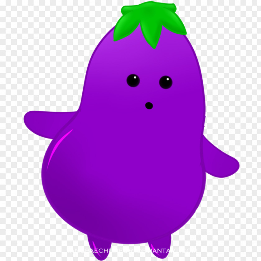Eggplant Cartoon Clip Art PNG