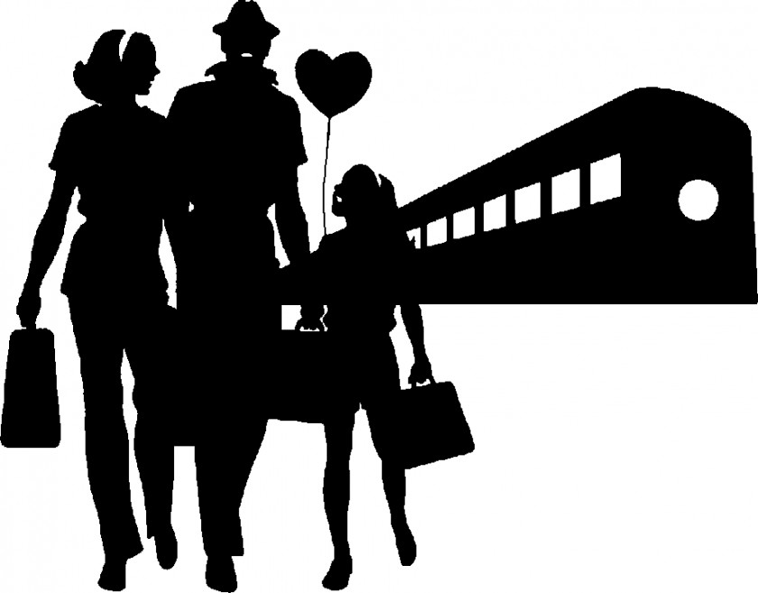 Family Pictures Silhouette Clip Art PNG
