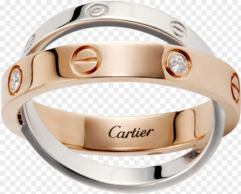 Ring Cartier Love Bracelet Carat Diamond PNG