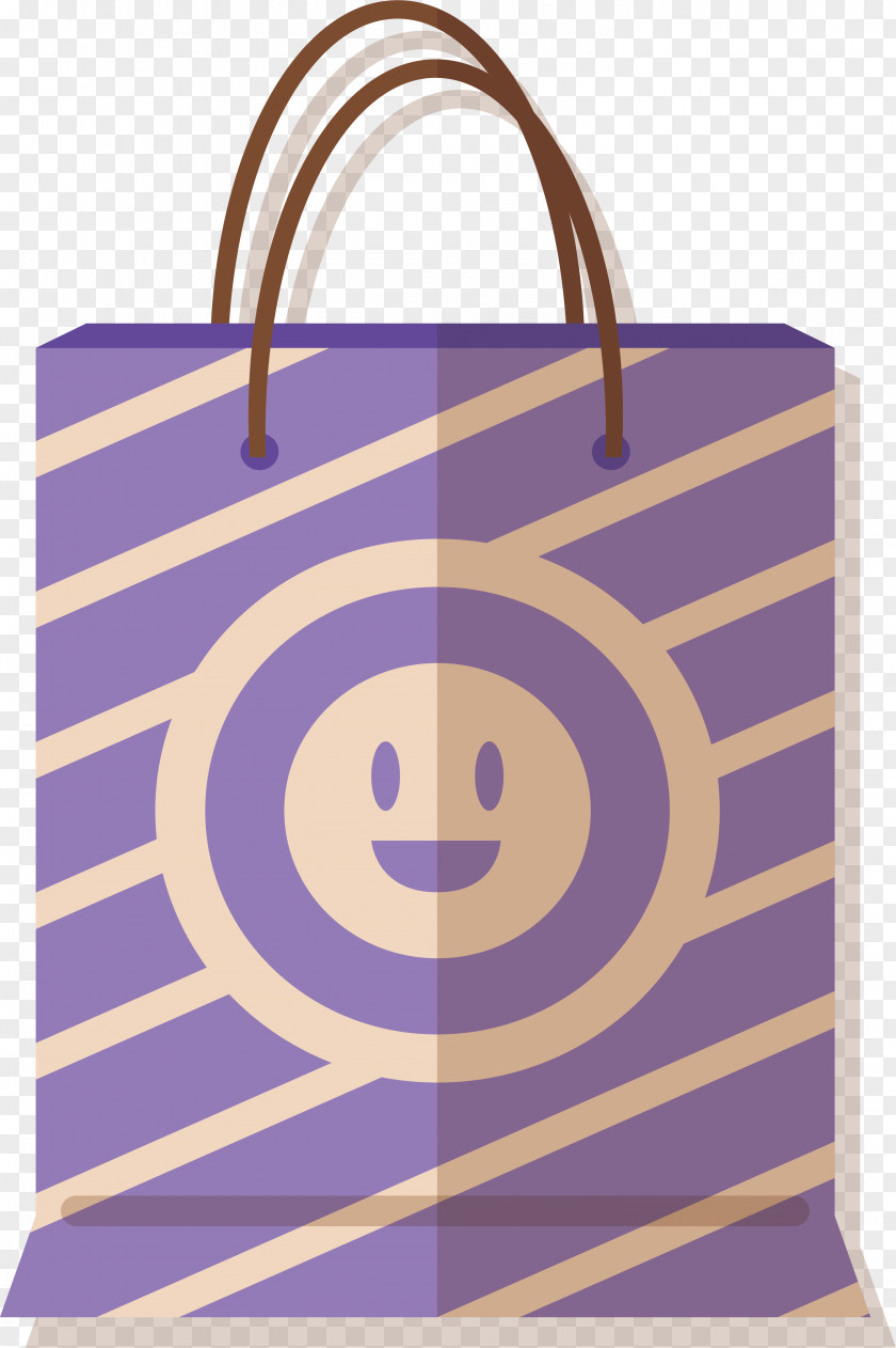 Shopping Bag Design Paper PNG